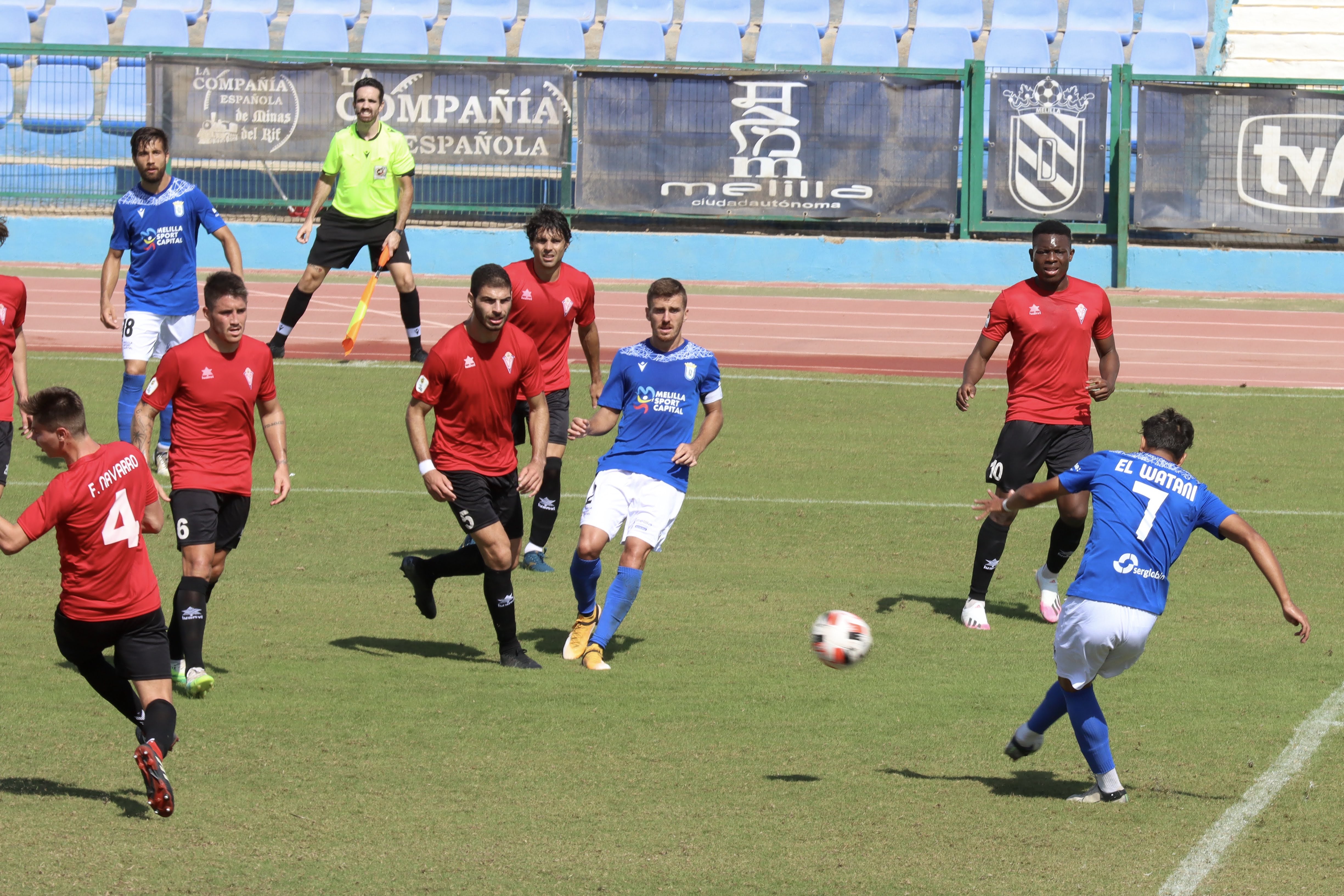 La UD Melilla suma tres puntos con un buen fútbol