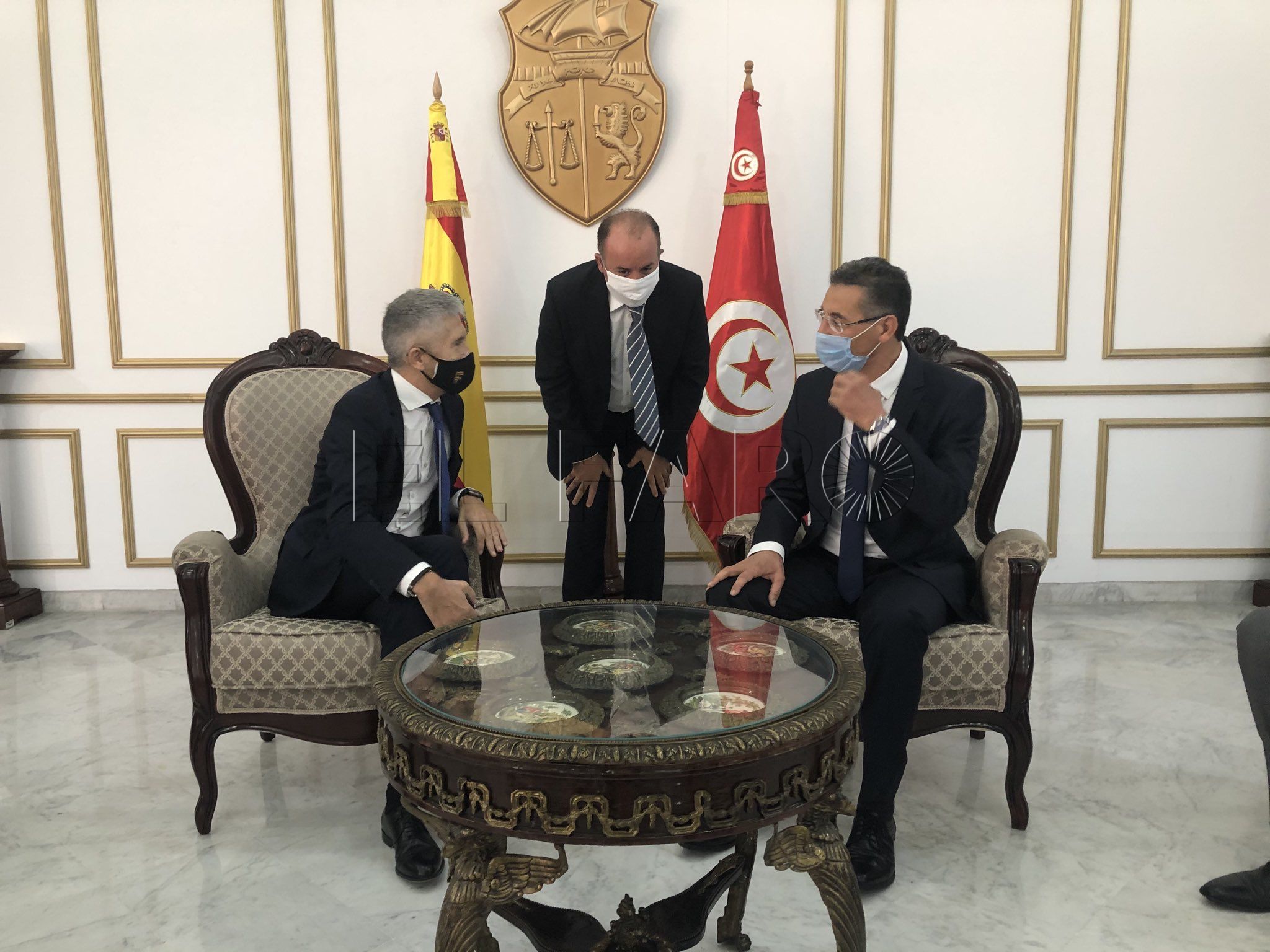 La lucha antiterrrorista y el CETI de Melilla centran la visita de Marlaska a Túnez