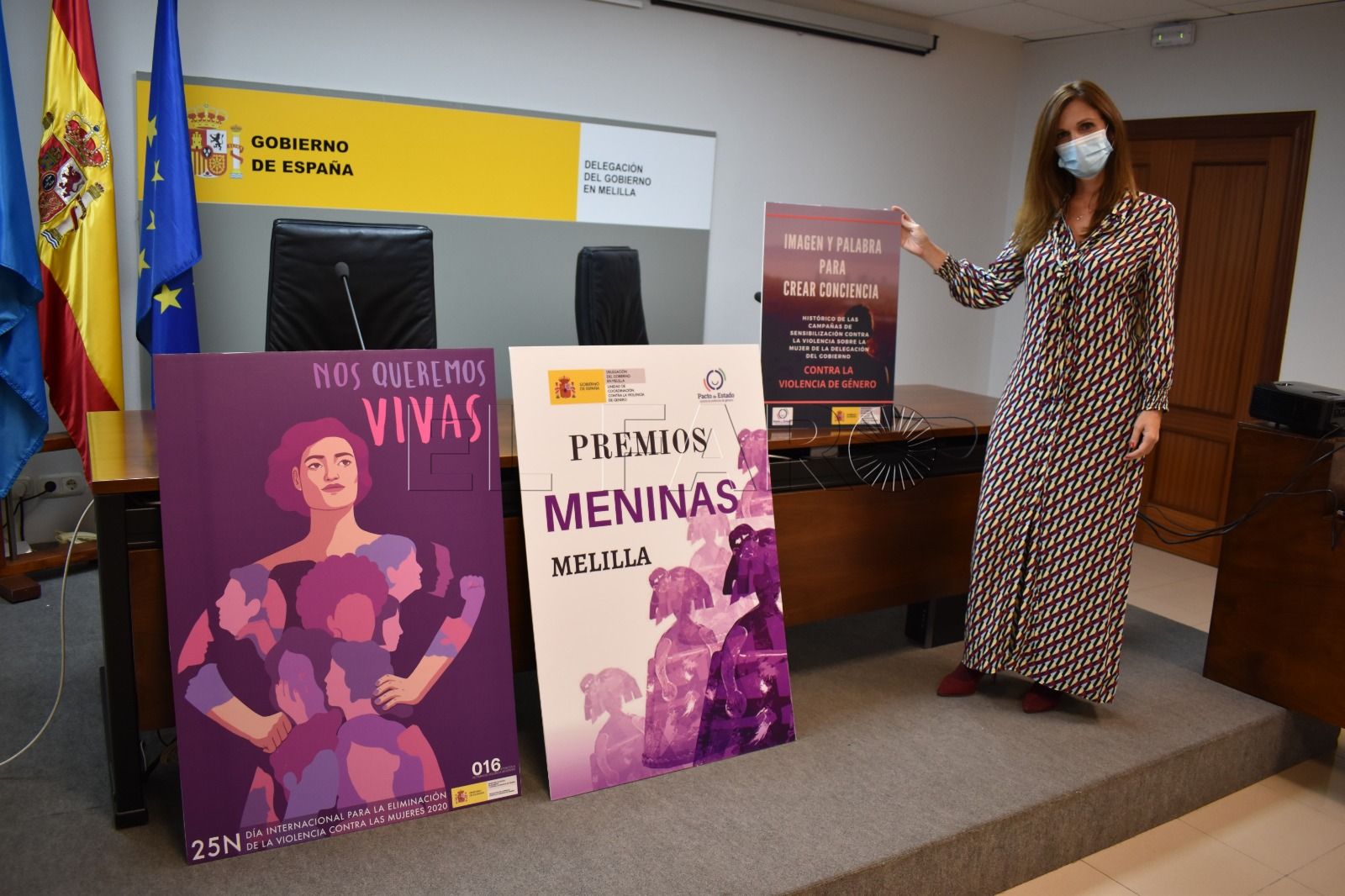 Delegación anima a los melillenses a sumarse al minuto de silencio el próximo 25N