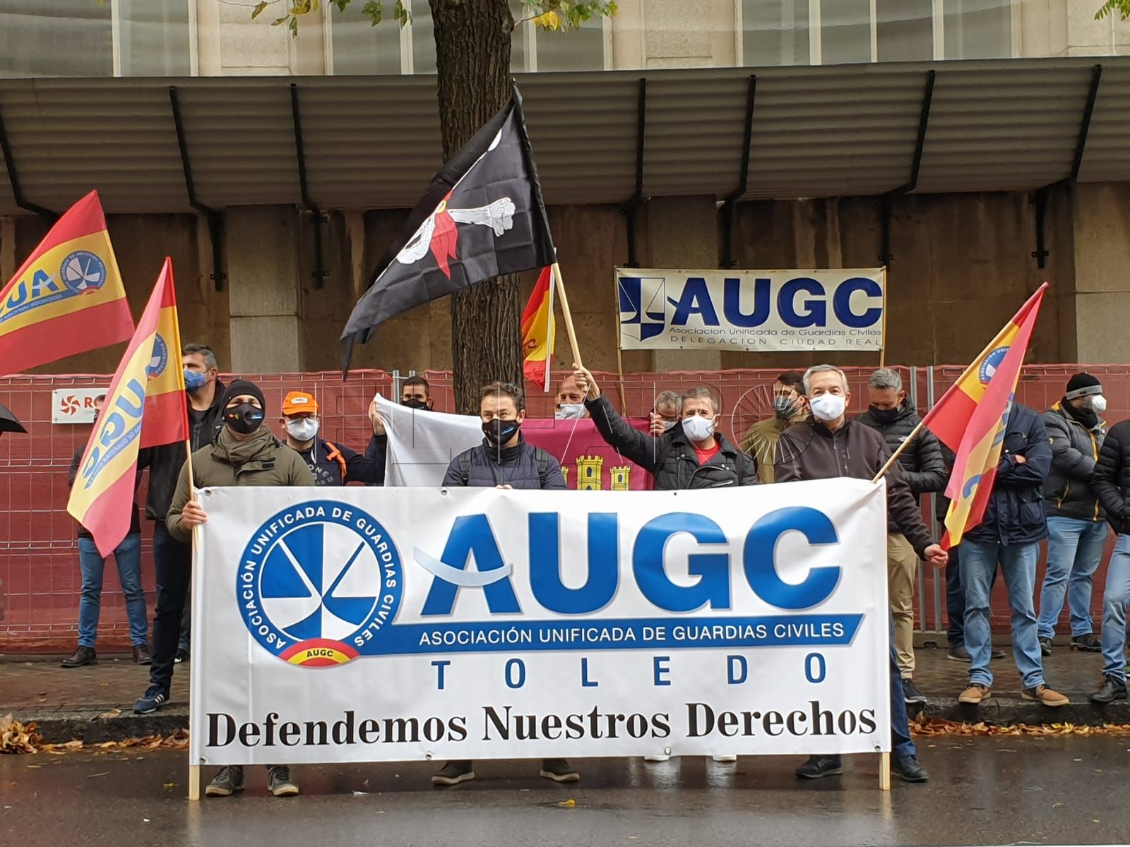 AUGC concentración La AUGC protesta contra productividad que beneficia al generalato