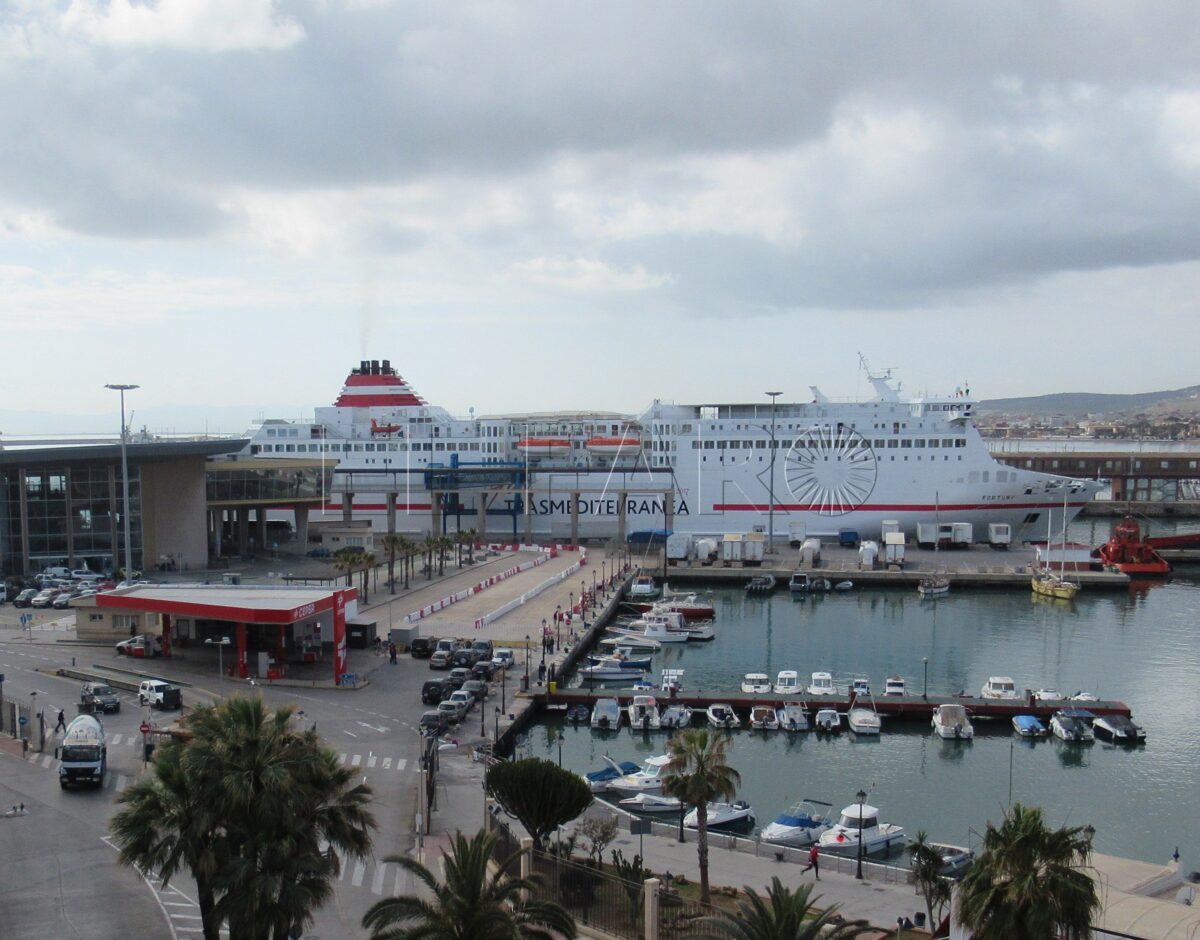 Trasmediterránea puerto e1737407141989 La Ciudad exigirá más conexiones e inversión en el contrato marítimo "gobierne quien gobierne en España"