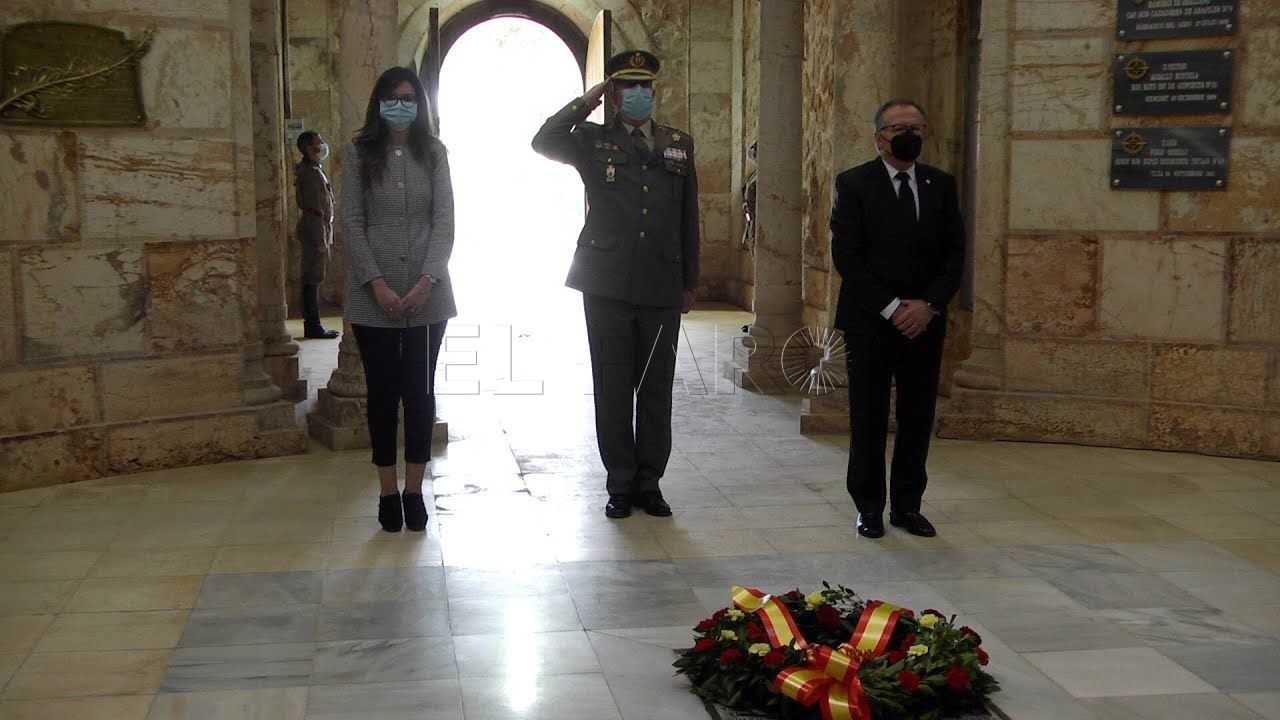 melilla homenajea a los caidos por la patria en el dia de los difuntos Melilla homenajea a los caídos por la Patria en el Día de los Difuntos