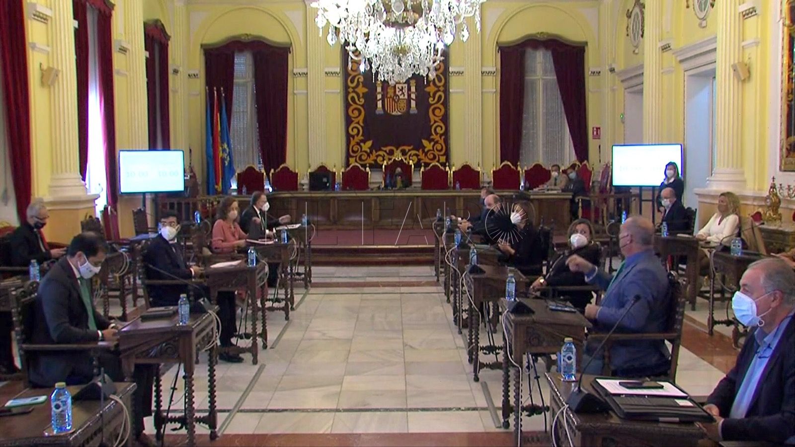pleno control noviembre Marín culpa al Gobierno del aumento del Covid y De Castro le acusa de hacer “necropolítica”
