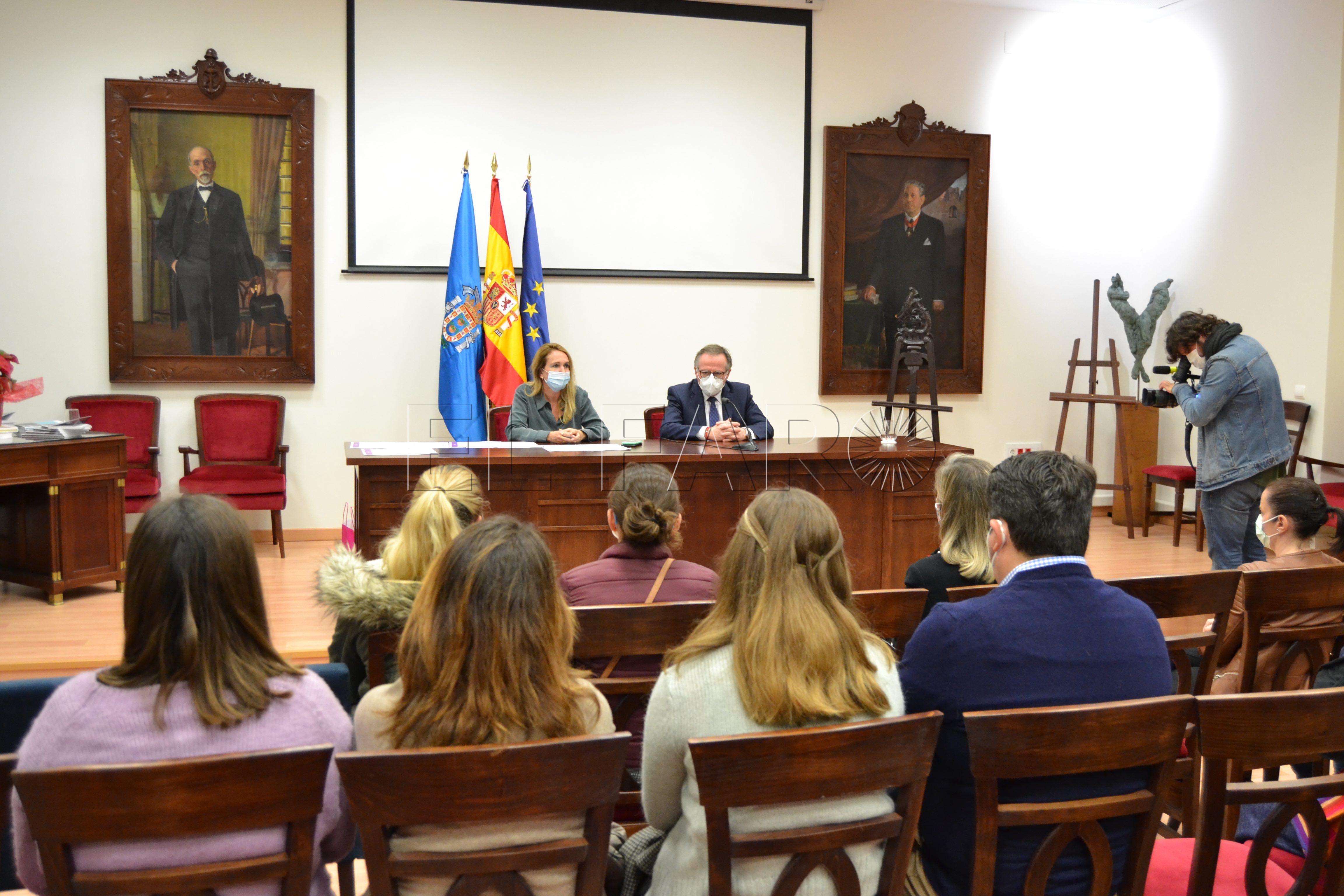 20201221 Certamen de Redacción Clara Campoamor 1 Abir Nayib, Yible Hach e Inés Aldama, ganadores del premio ‘Clara Campoamor’