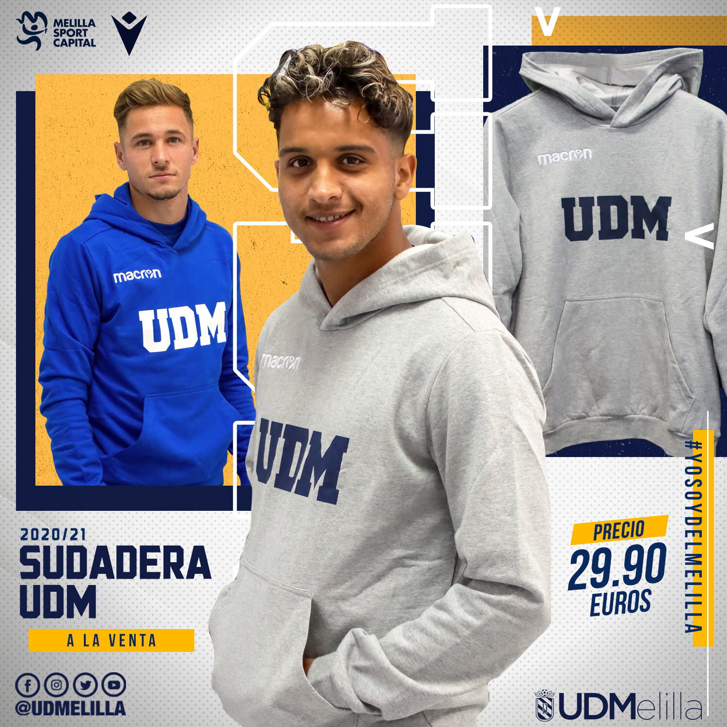 La Unión Deportiva Melilla estrena tienda online
