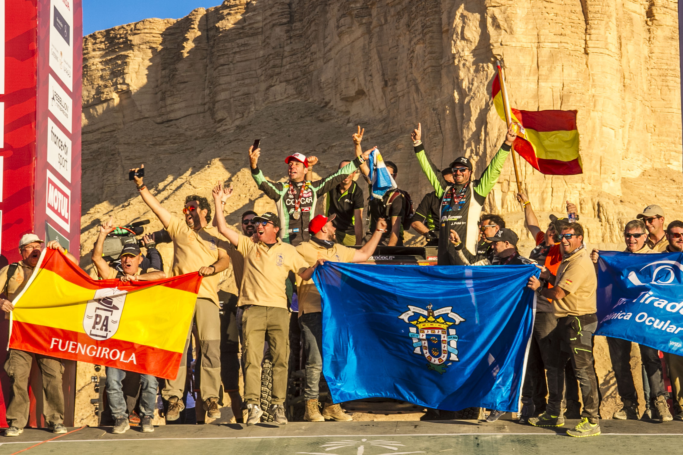 La escudería Delfi Sport Ciudad de Melilla vuelve a estar en el Dakar