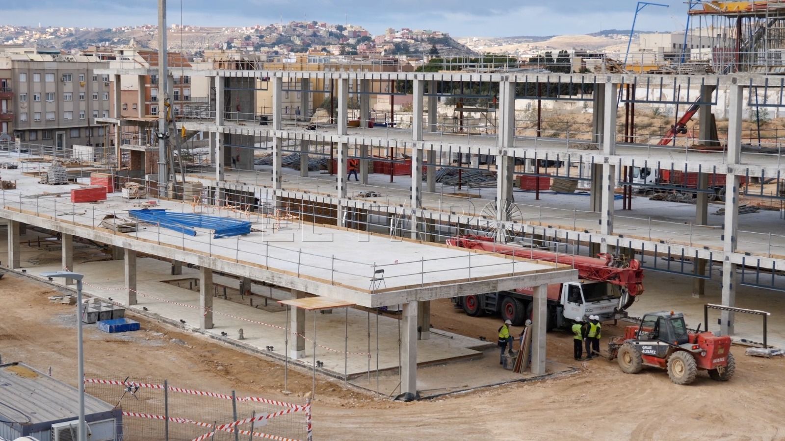 Las obras del colegio de Gabriel de Morales avanzan en la fase 1 de ejecución Las obras del colegio de Gabriel de Morales avanzan en la fase 1 de ejecución
