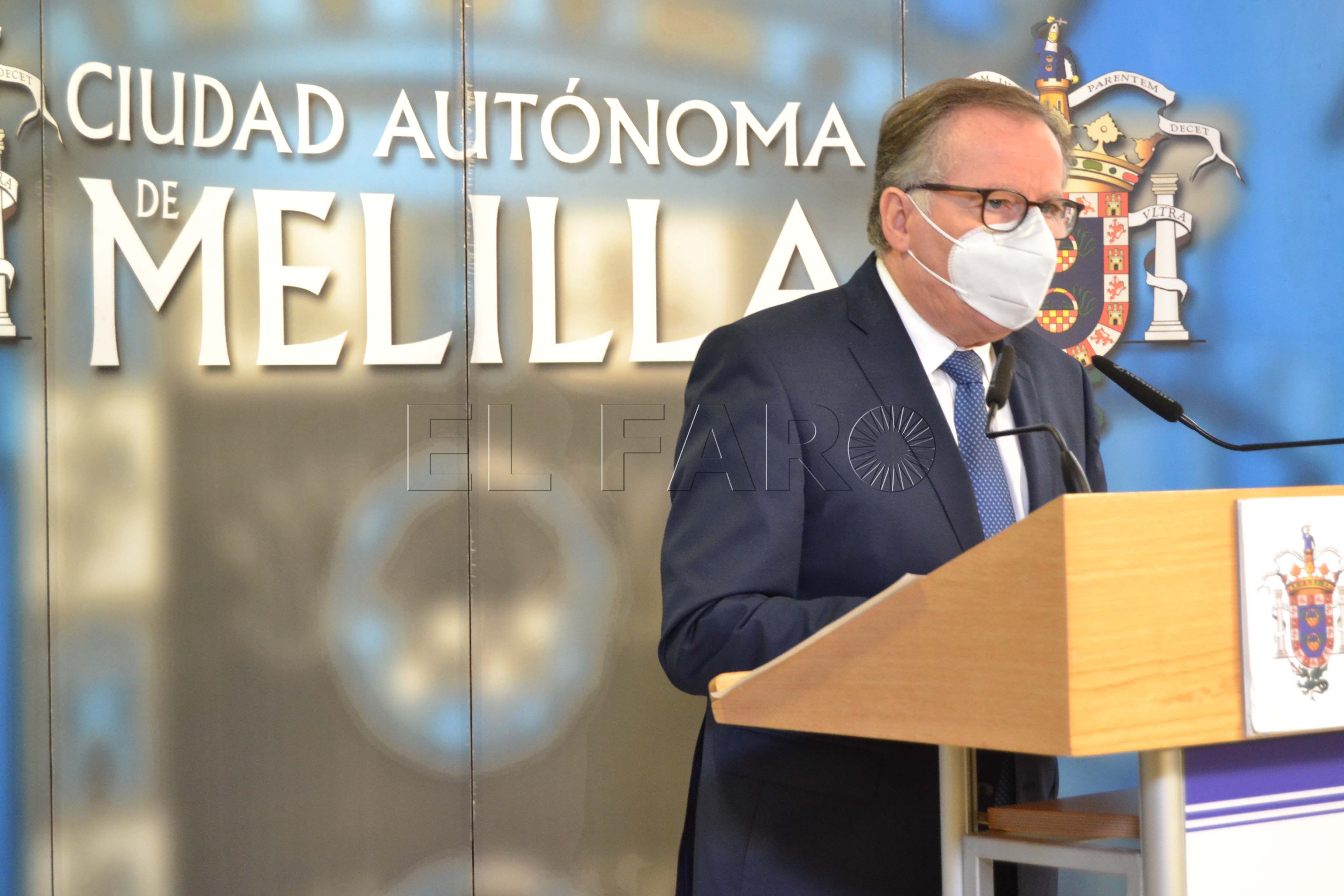 eduardo de castro presidente melilla De Castro: “Lo prioritario es salvar vidas”
