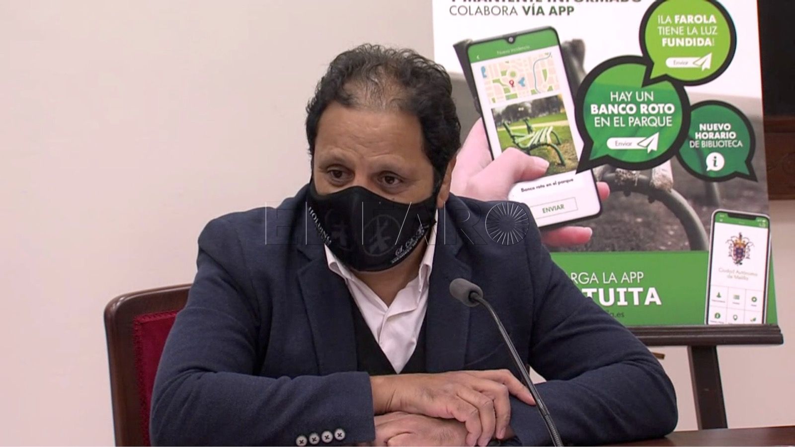 hassan mohatar consejero medio ambiente Mohatar: El PP "demuestra su actitud miserable" por votar en contra de la mejora salarial de 112 trabajadores