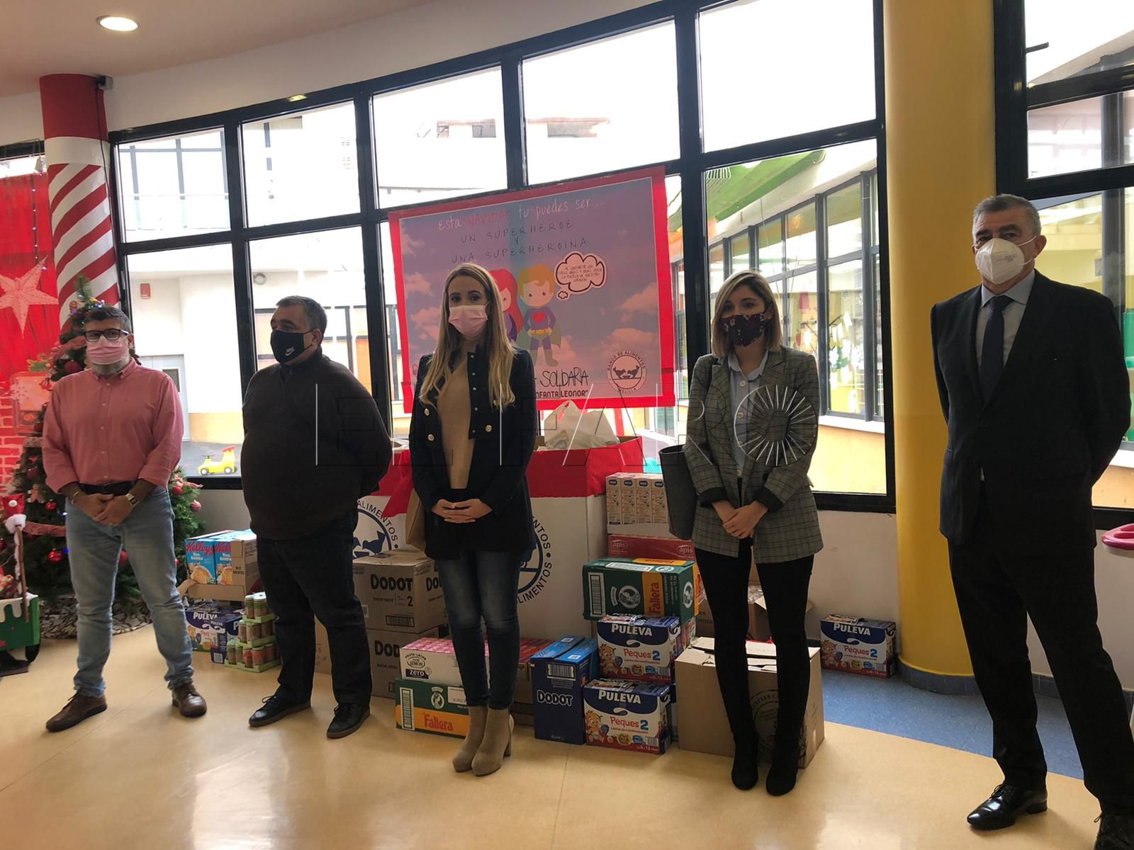 recogida de alimentos escuela infantil infanta leonor Corazón y Manos, CCOO y Amlega colaboran en la Gran Recogida de Alimentos