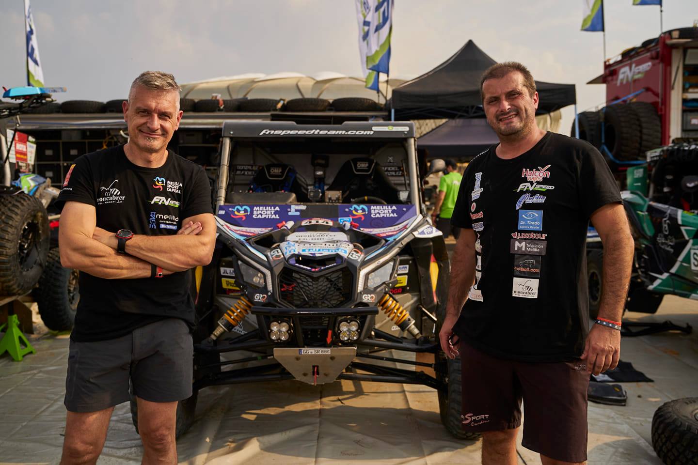 Los pilotos locales siguen con su buen hacer en el Dakar