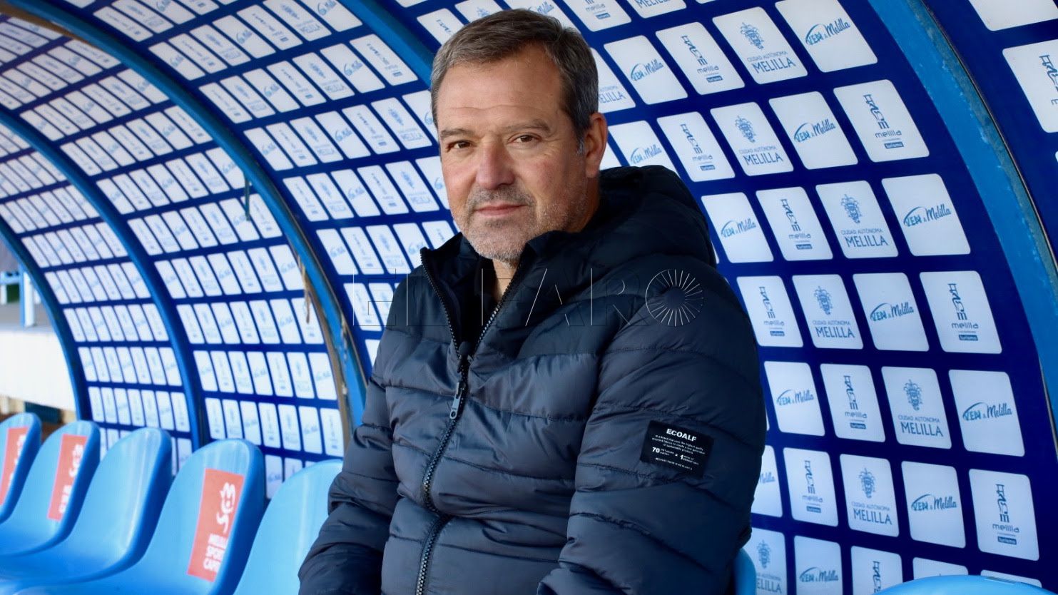 Ángel Viadero, entrenador de la escuadra azulina, solo piensa en hacer un buen trabajo para conseguir los objetivos marcados e ilusionar a la afición.