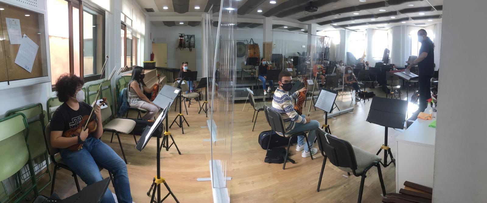 Escuela de Música Suspendidos los ensayos de la Banda y Orquesta por las nuevas restricciones