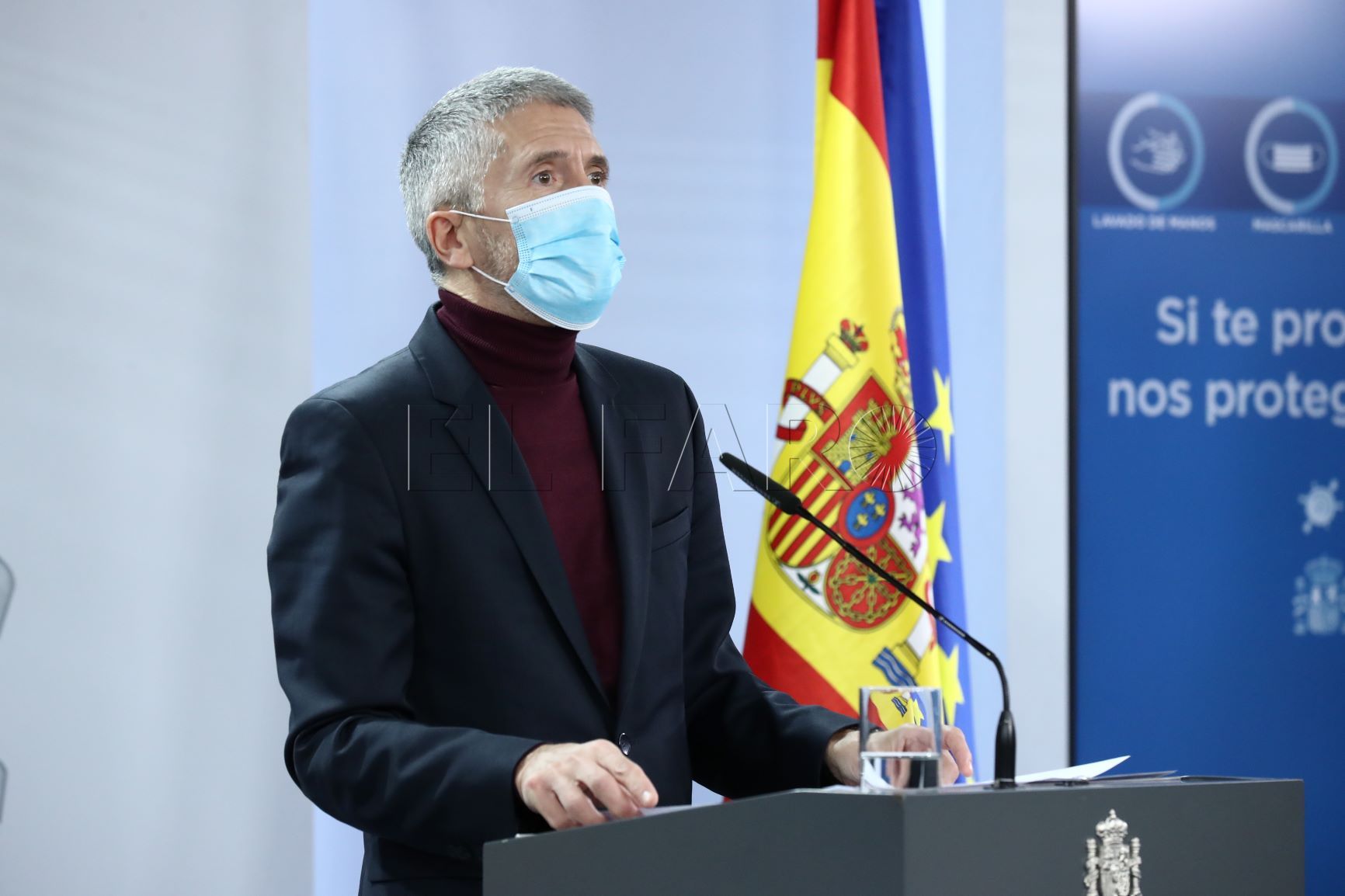 Fernando Grande Marlaska ministro del Interior Marlaska: "La seguridad de Ceuta y Melilla es una de las prioridades de España"