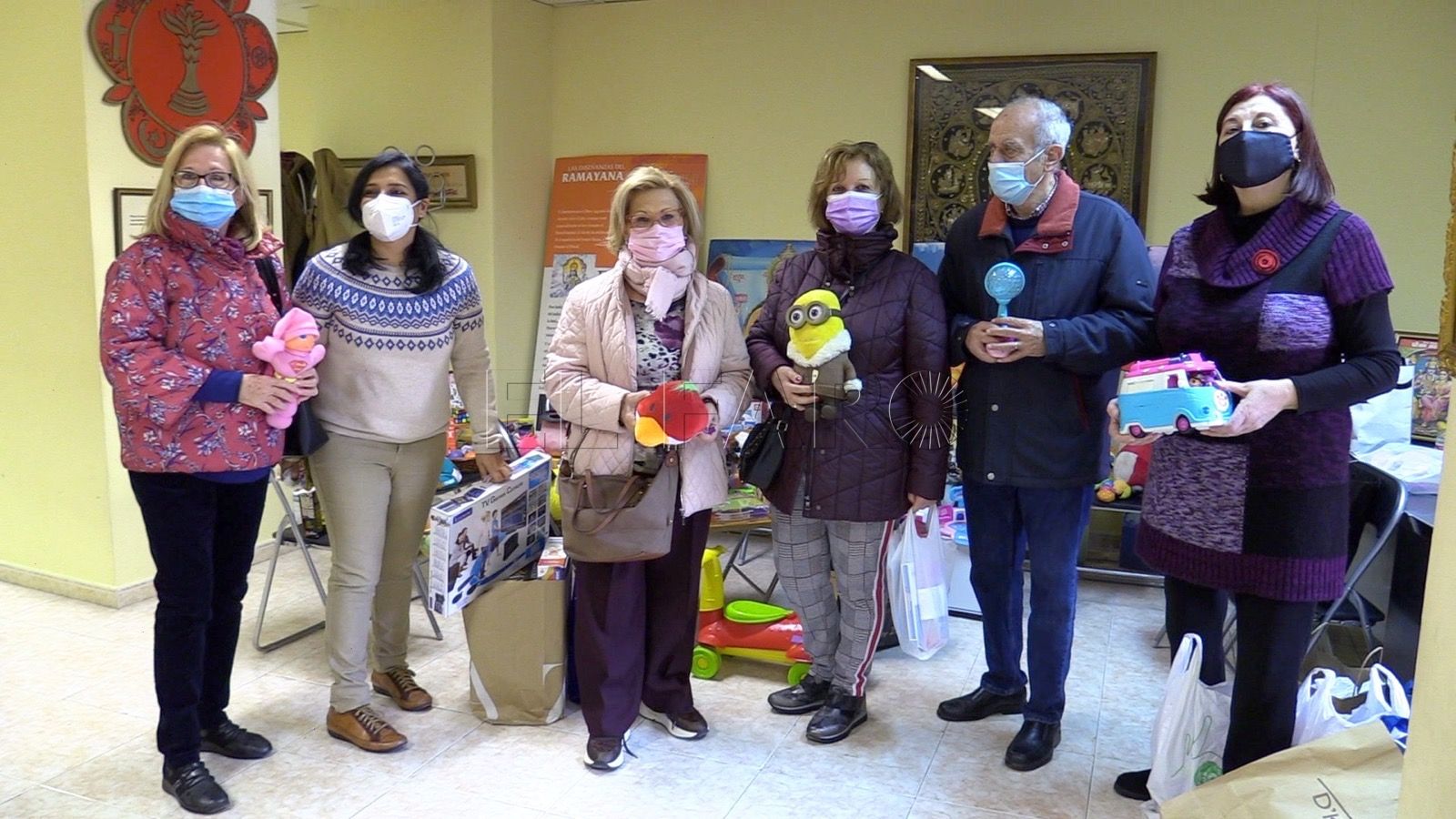 WhatsApp Image 2021 01 02 at 13.32.25 El Templo Hindú abre sus puertas a la donación de juguetes