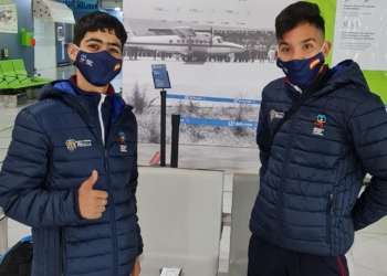 149095821 1988104044665423 3748775351352020979 o Dos jóvenes atletas melillenses en la Copa España de carrera por nieve en montaña