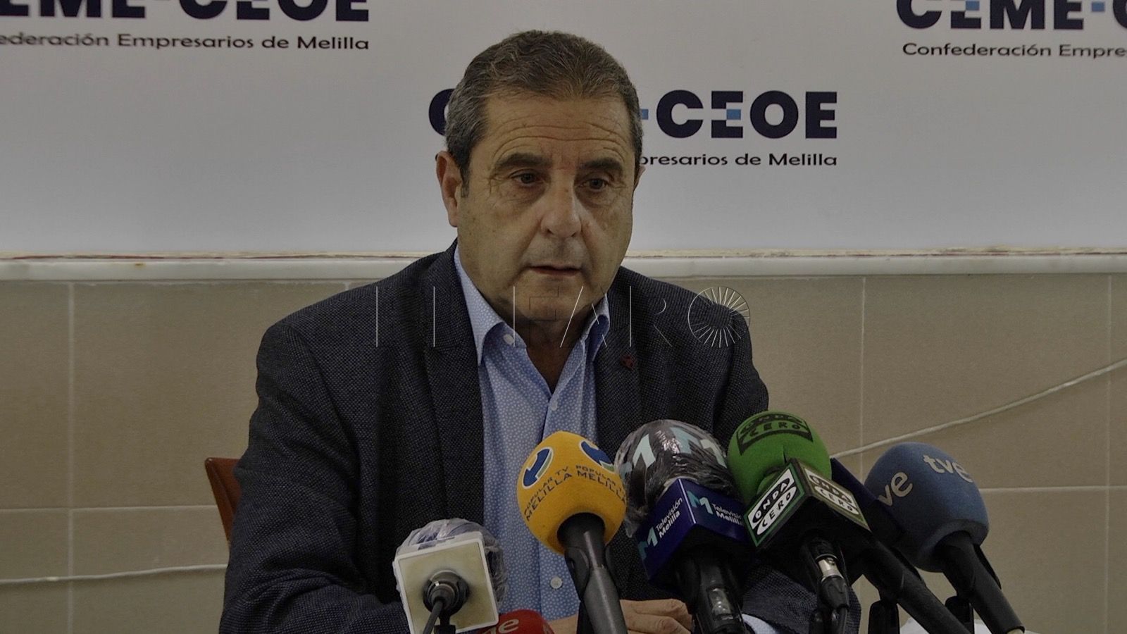 Enrique Alcoba presidente de la CEME. La CEME pide a la CAM que regule el pago del IPSI en los paquetes de Correos