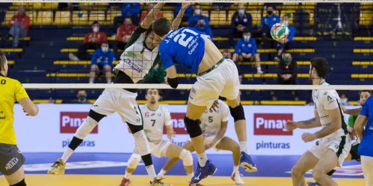 Javier Monfort fue uno de los mejores jugadores del partido.