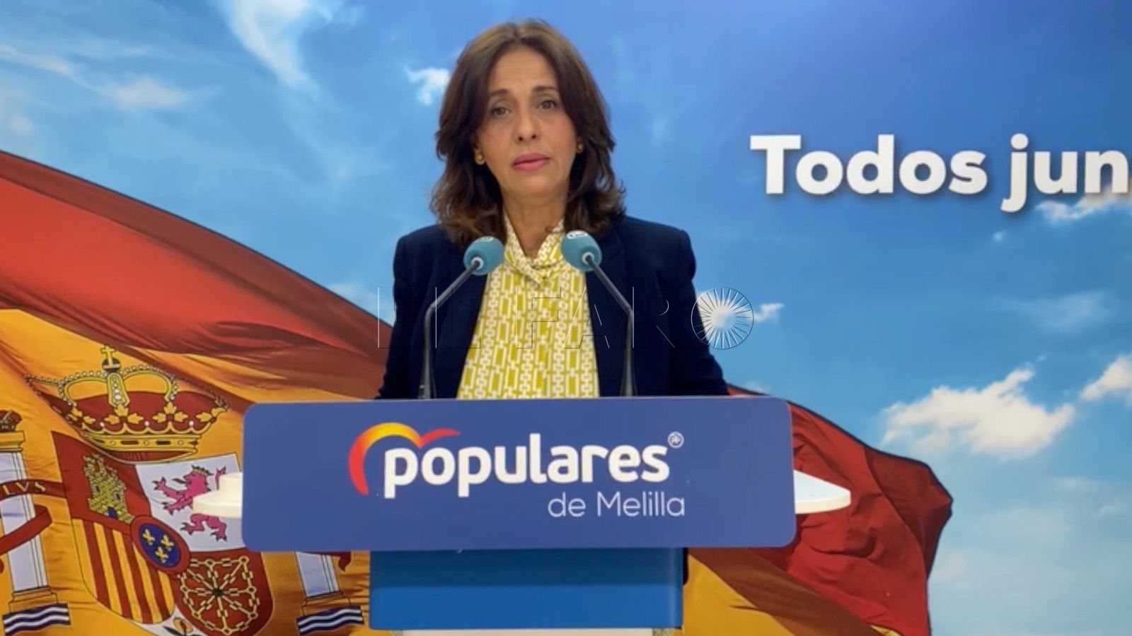 La diputada popular reprocha la falta de autocrítica de las dirigentes socialistas. Fadela Mohatar: "El código ético del PSOE está por los suelos"