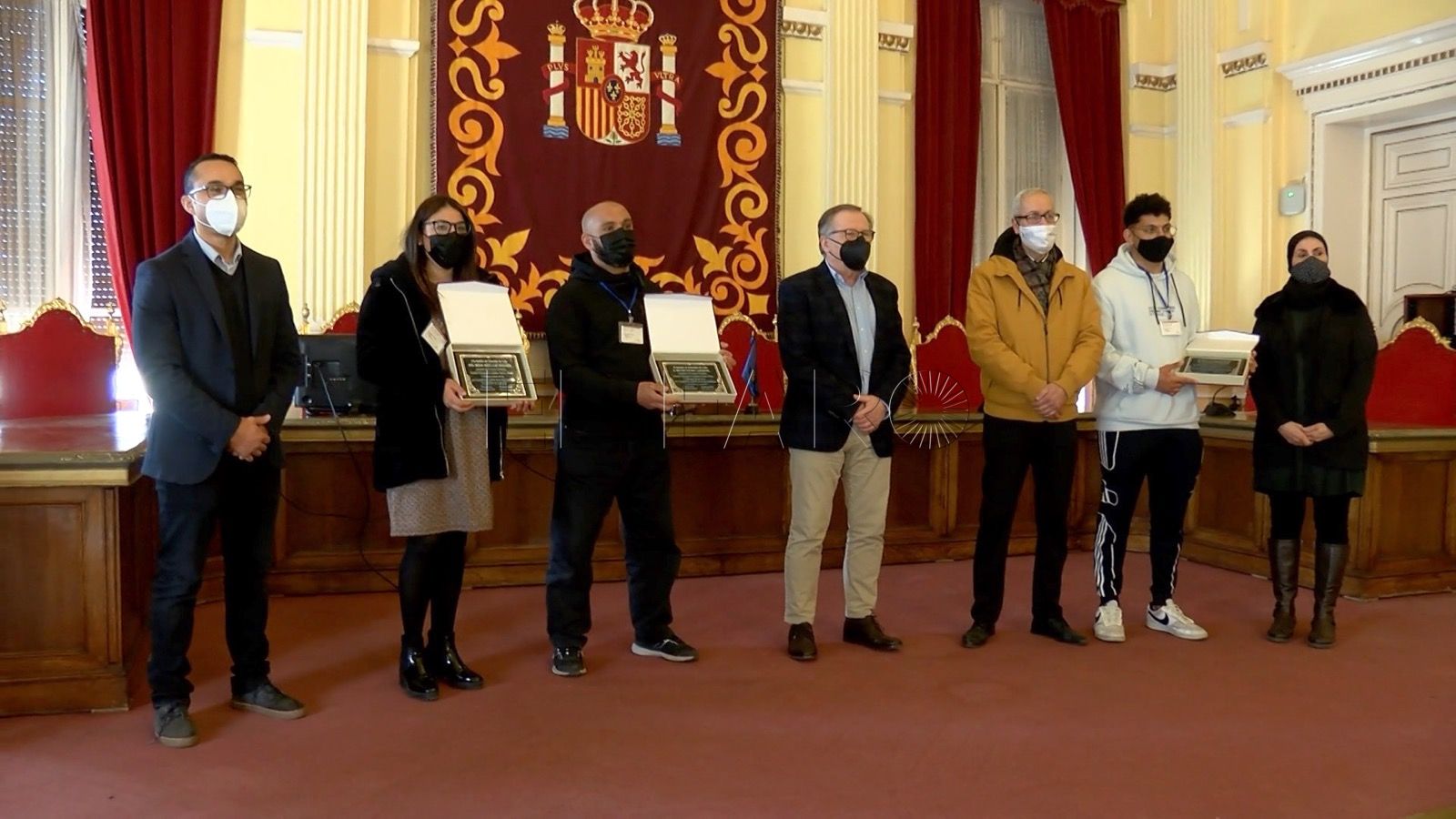 educadores de calle La Ciudad reconoce la labor que realizan los educadores de calle de Melilla