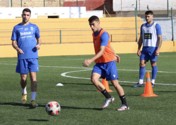Los azulinos ya preparan el inminente duelo en Villarrobledo