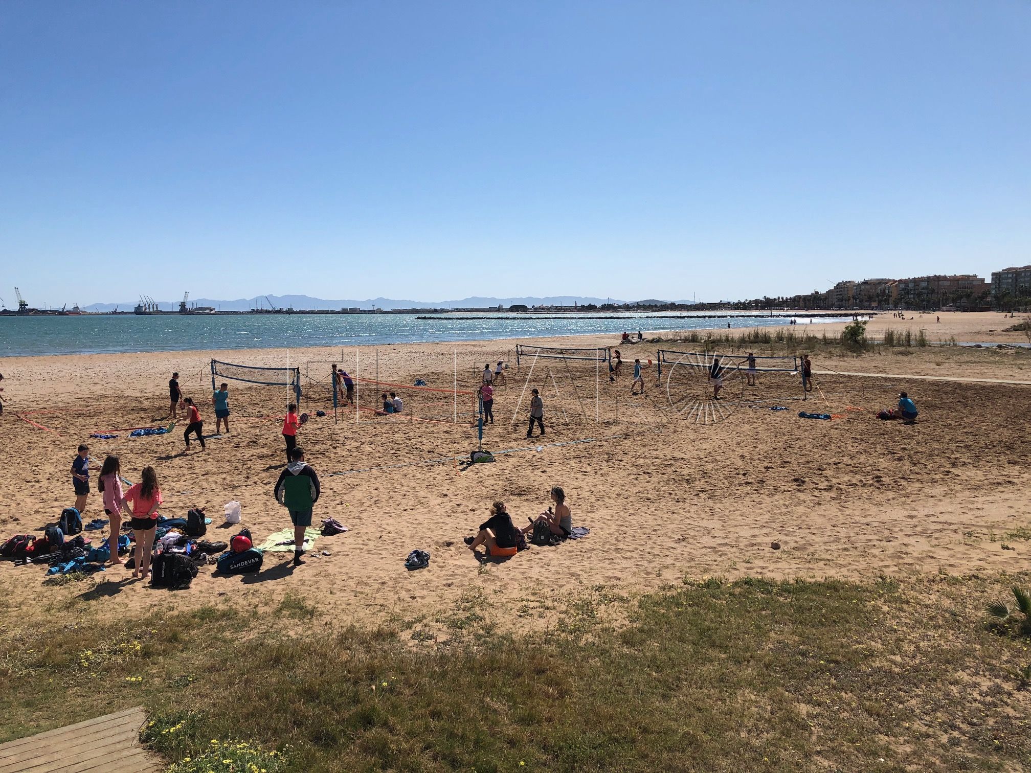 El tenis playa melillense está entre los mejores.