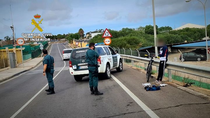 actuaciones vallado fronterizo melilla 1 La Guardia Civil ha detenido a 126 personas por tráfico de drogas durante el año del cierre fronterizo