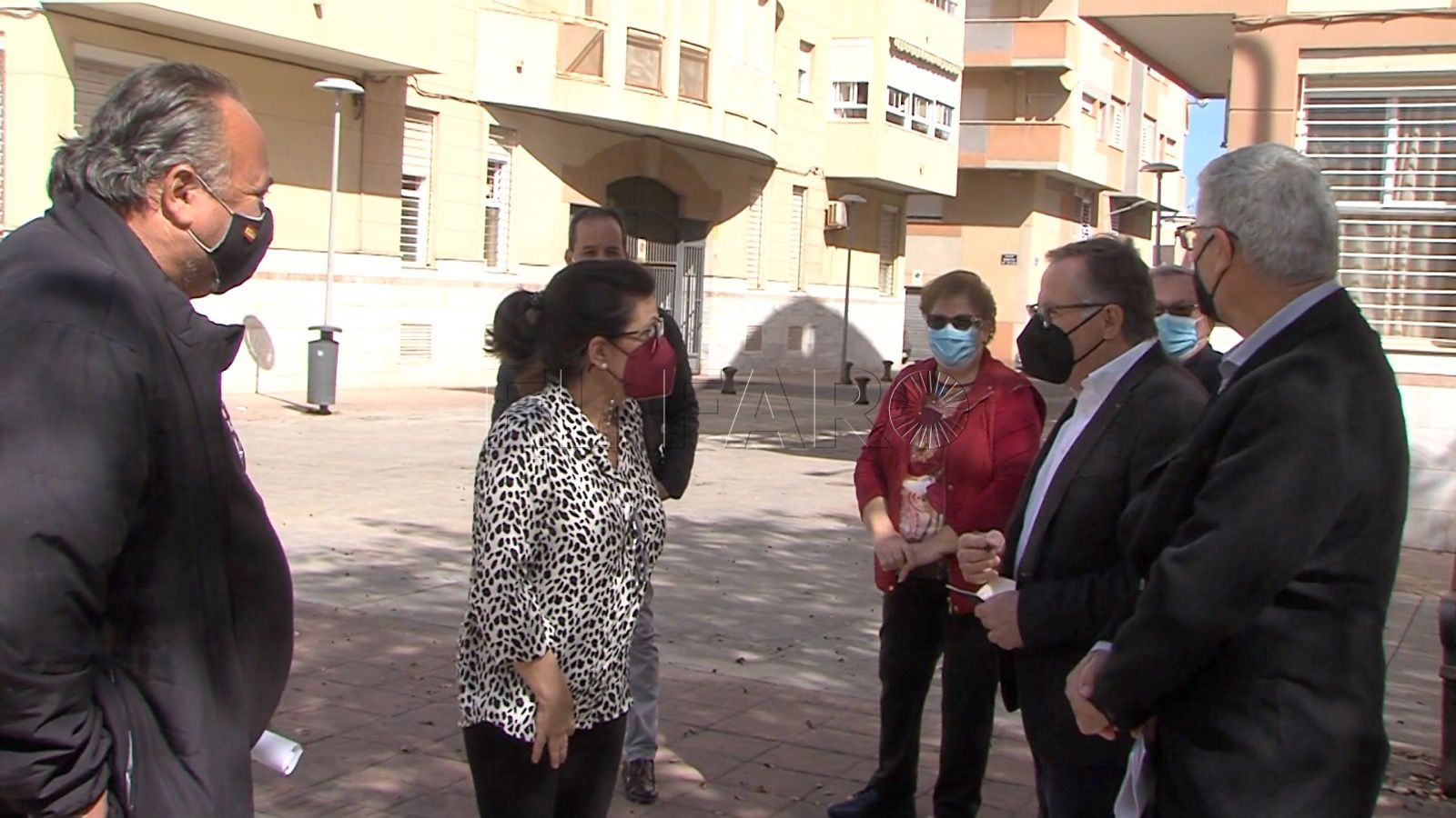 barrio primo de rivera visita presidente De Castro visita el barrio Primo de Rivera para conocer los problemas de los vecinos