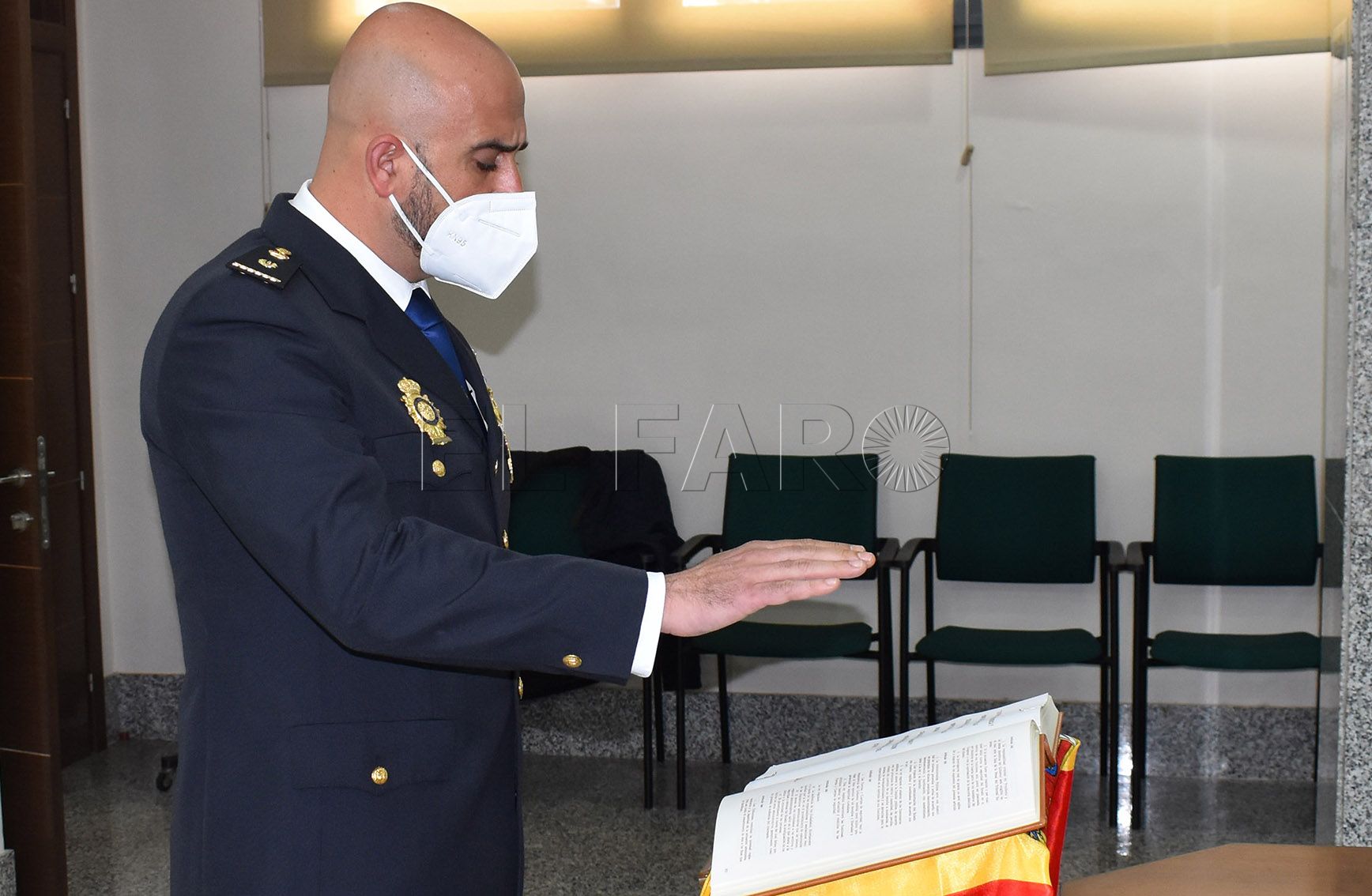 policia 2 Dos policías nacionales juran su cargo como inspectores jefes
