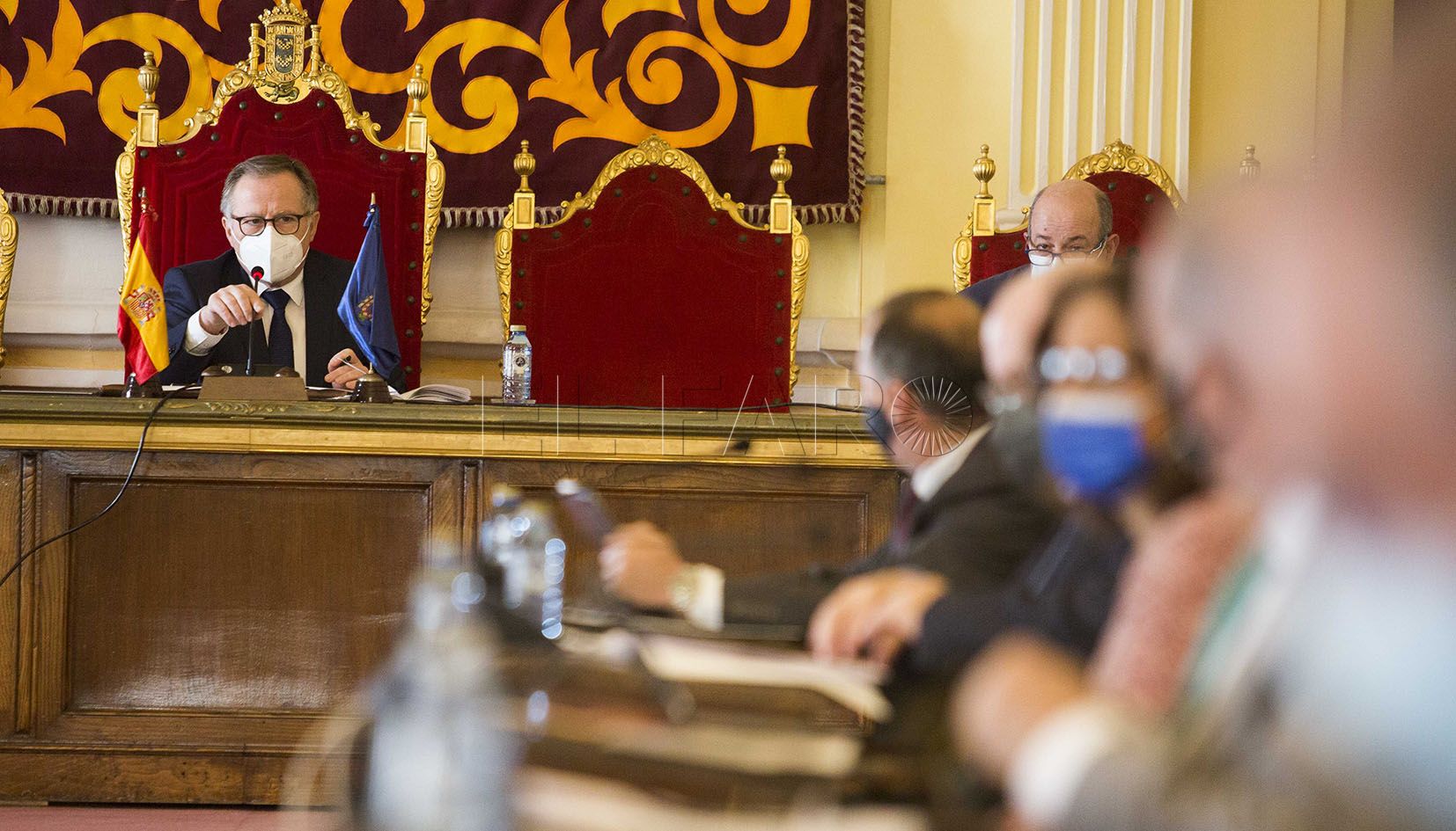 pp El PP acusa al Gobierno local de hacer un mal uso del dinero público en obras no urgentes