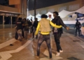 salto2 Dos grupos de inmigrantes entran a Melilla: uno a nado y otro por la frontera de Beni Enzar