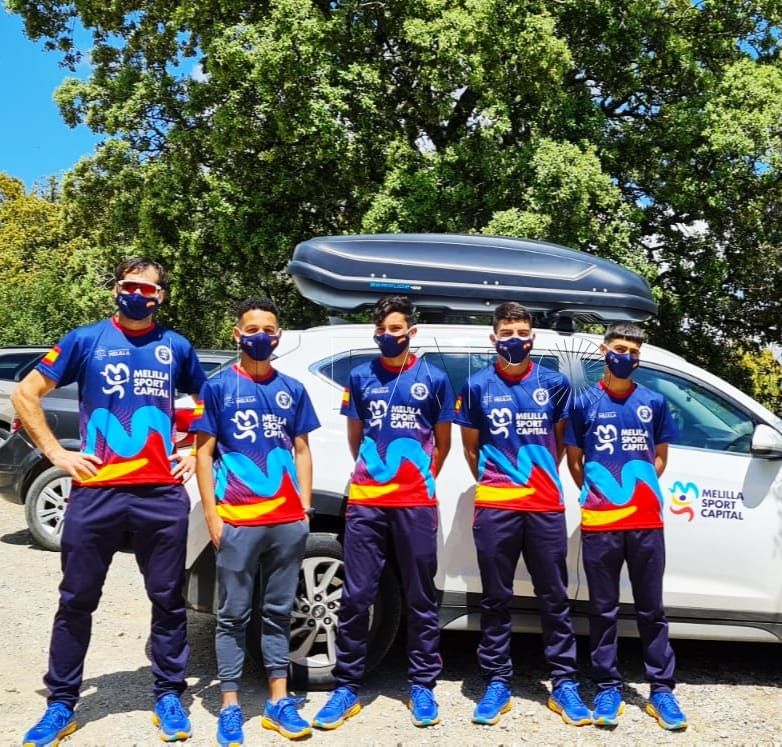174743833 2042099812599179 1499715539325163205 n Gran papel de los jóvenes valores del trail melillense en Sevilla