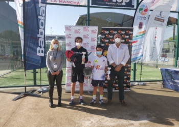 2021 TyC 1 Ciudad Real 30 Buen debut de los menores en el pádel