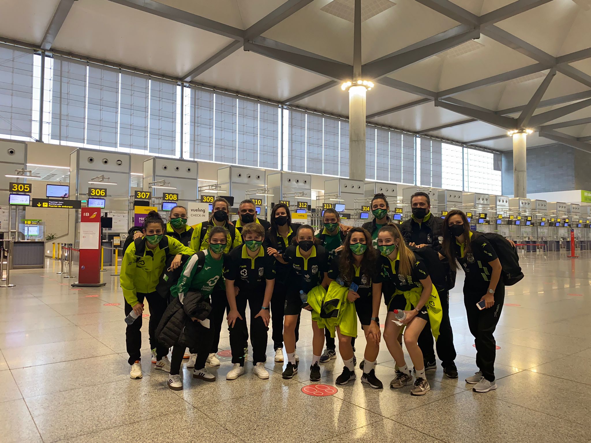 El MSC Torreblanca B se quedó sin jugar al suspenderse el vuelo de las cordobesas