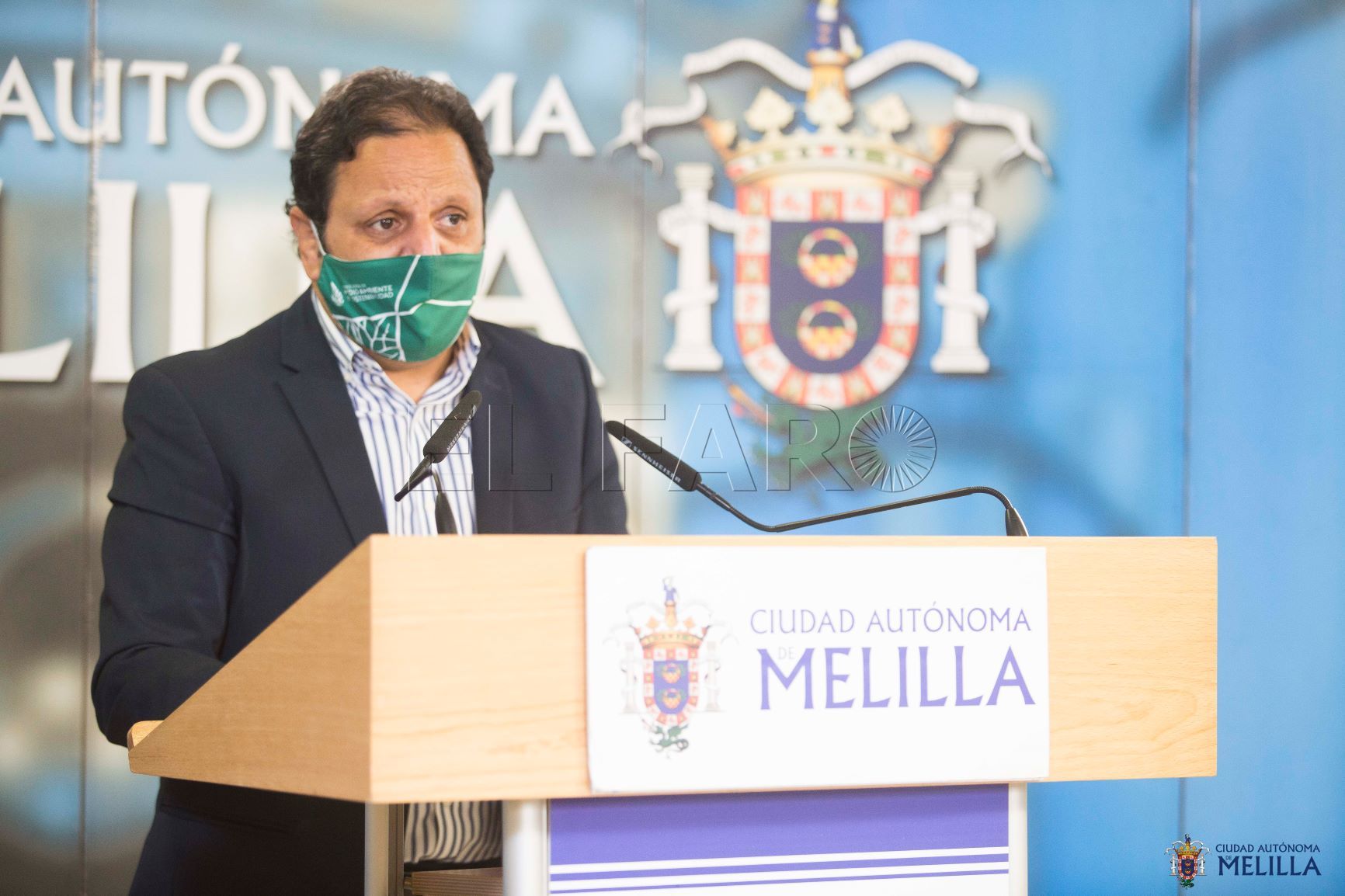 Hassan Mohatar consejero de Medio Ambiente Melilla recibe más de 400.000 euros para mejorar la eficiencia energética de las viviendas