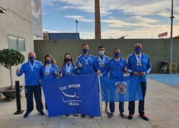 IMG 20210418 WA0031 El Club Natación Melilla suma trece medallas en el Andaluz Máster 2021