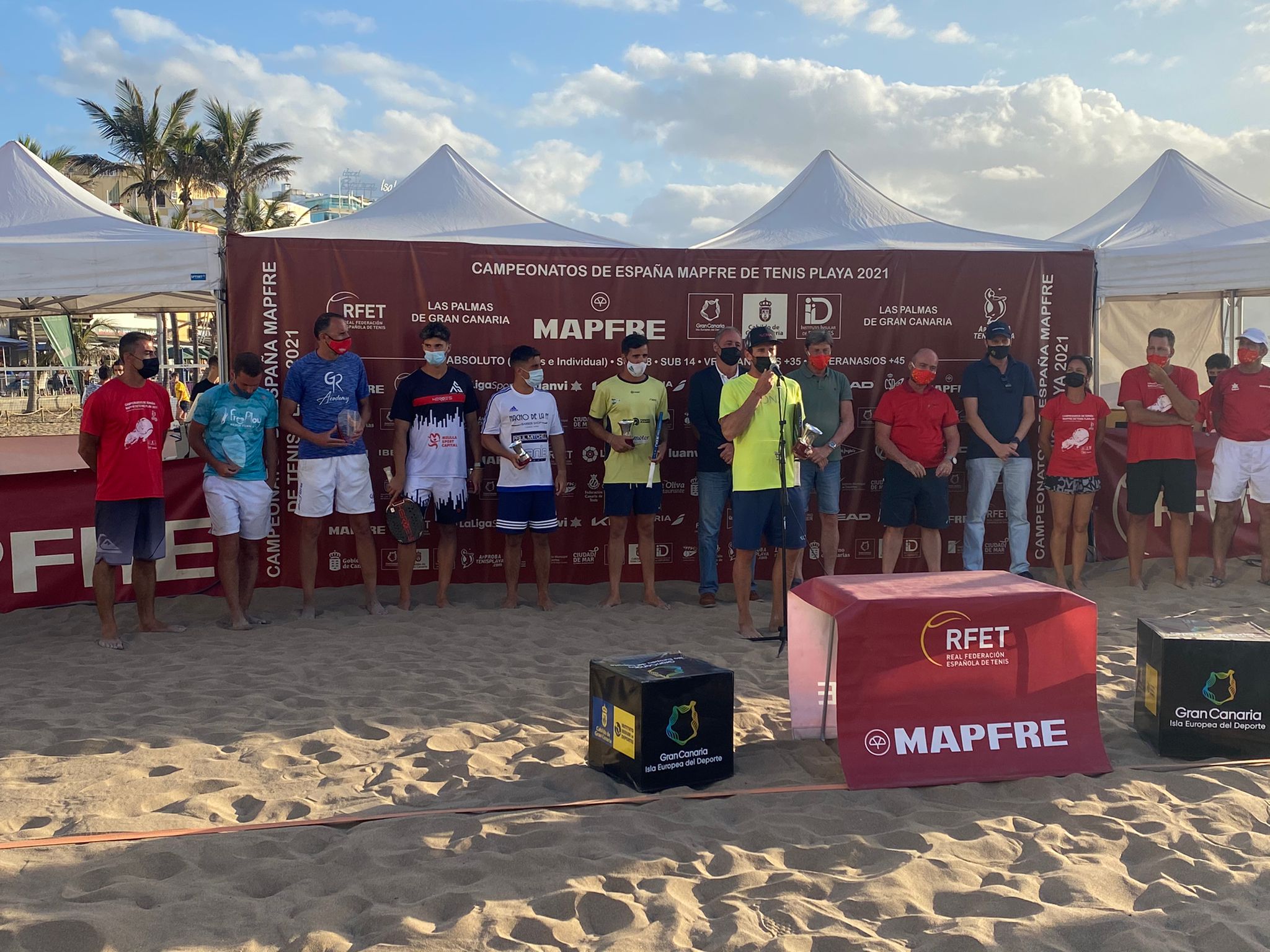 Melilla es una potencia en el mundo del tenis playa