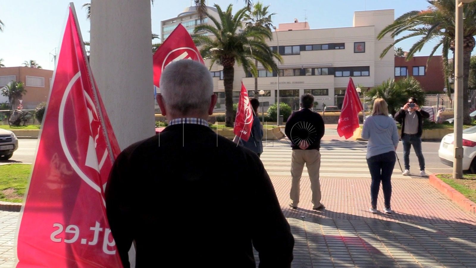 UGT se concentra frede a la Delegación del Gobierno UGT Melilla critica que el Gobierno central “esté estancado” en la reforma de las pensiones