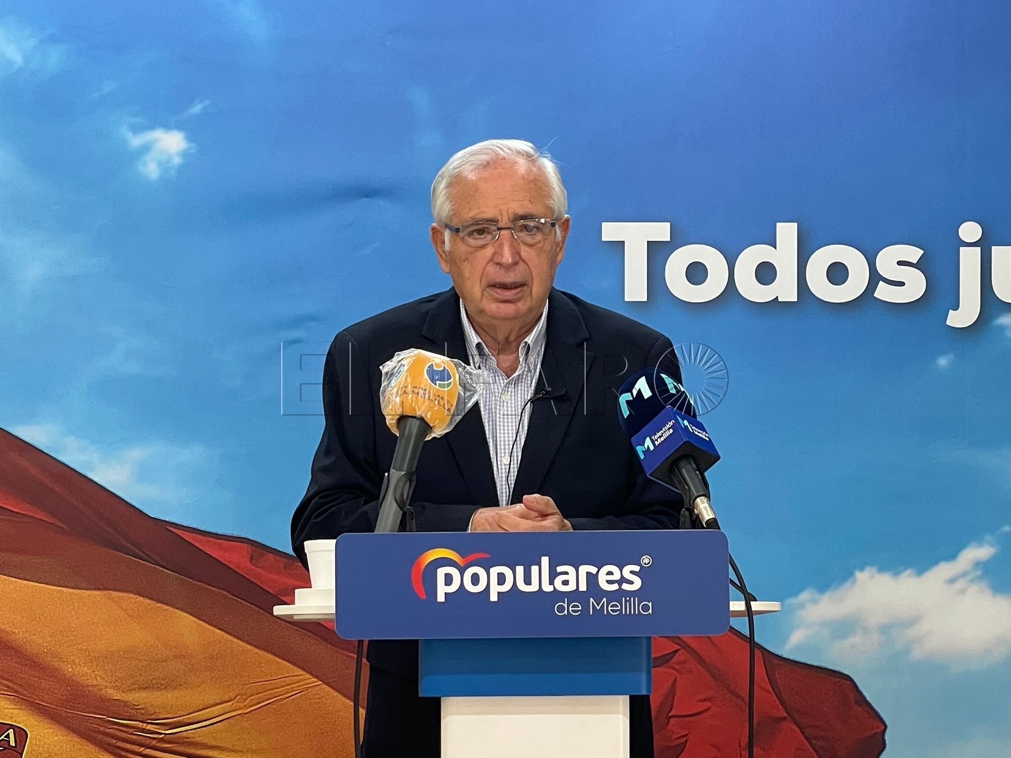 juan jose imbroda pp melilla Imbroda cree que poner el nombre de pronto al aeropuerto "es para tapar noticias"