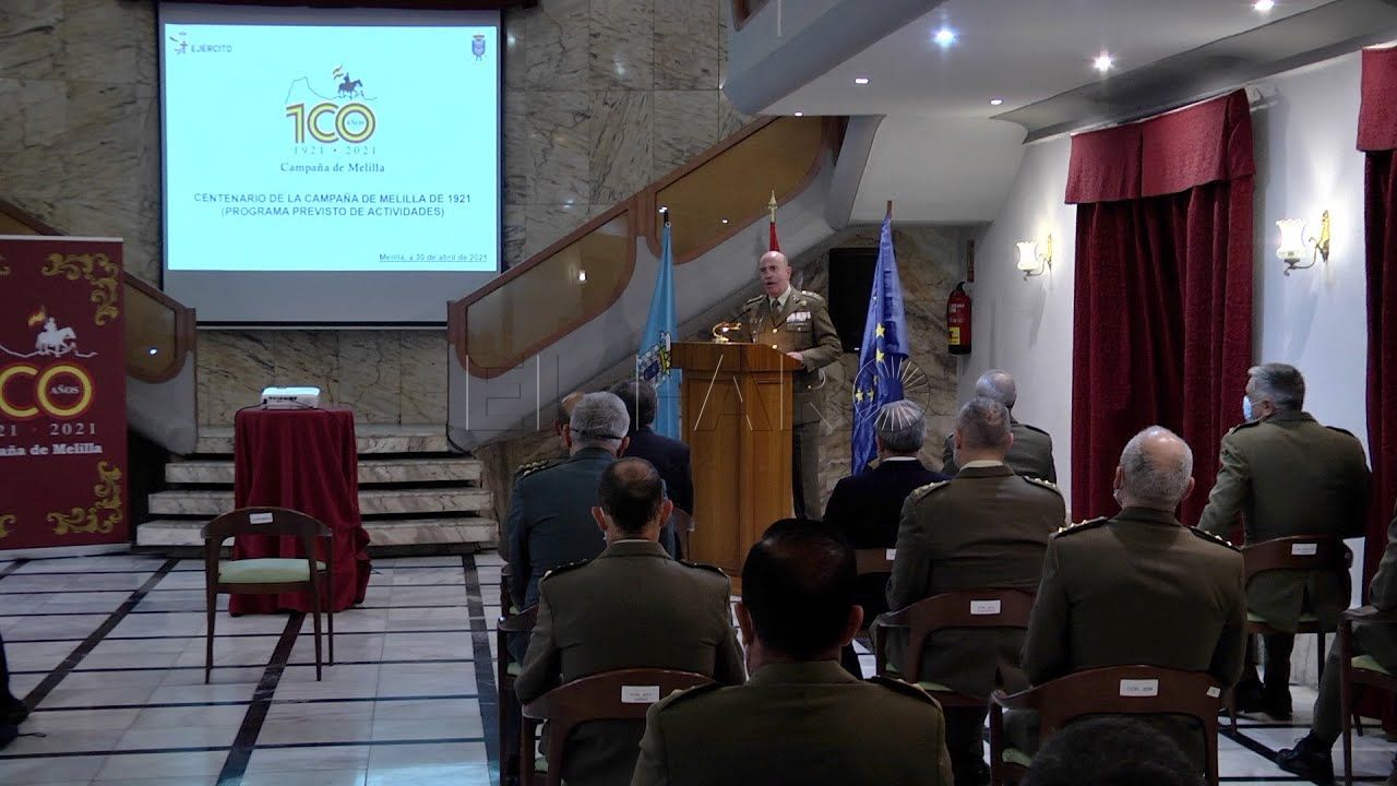 la comgemel presenta el programa del centenario de la campana de melilla de 1921 La Comgemel presenta el programa del centenario de la Campaña de Melilla de 1921