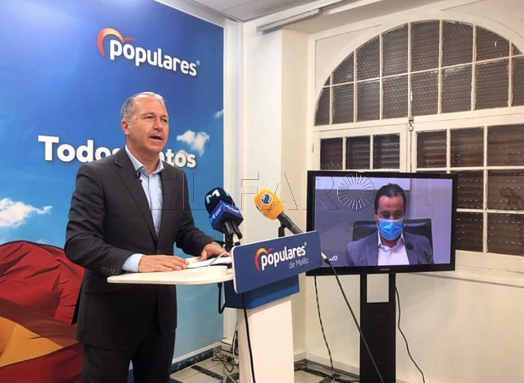 miguel marin El PP critica que la Ciudad y la Delegación "se culpen unos a otros" y no se construya el hospital modular