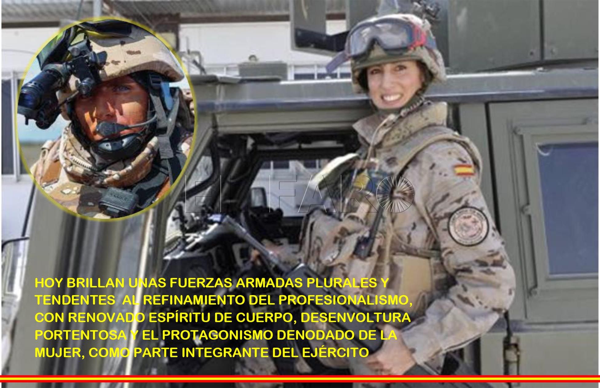mujeres fuerzas armadas 1 La integración de género en las Fuerzas Armadas (II)