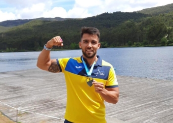 28D 3 José Luis Gómez, subcampeón de la Copa de España en K1 200 m.