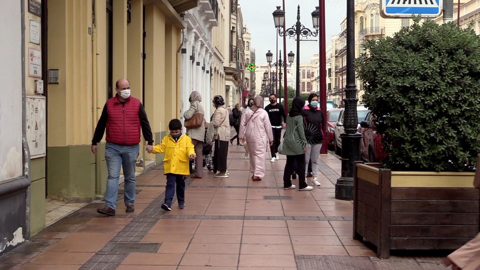 Avenida 'La Navidad Animada' arranca en Melilla con personajes para los peques en el centro