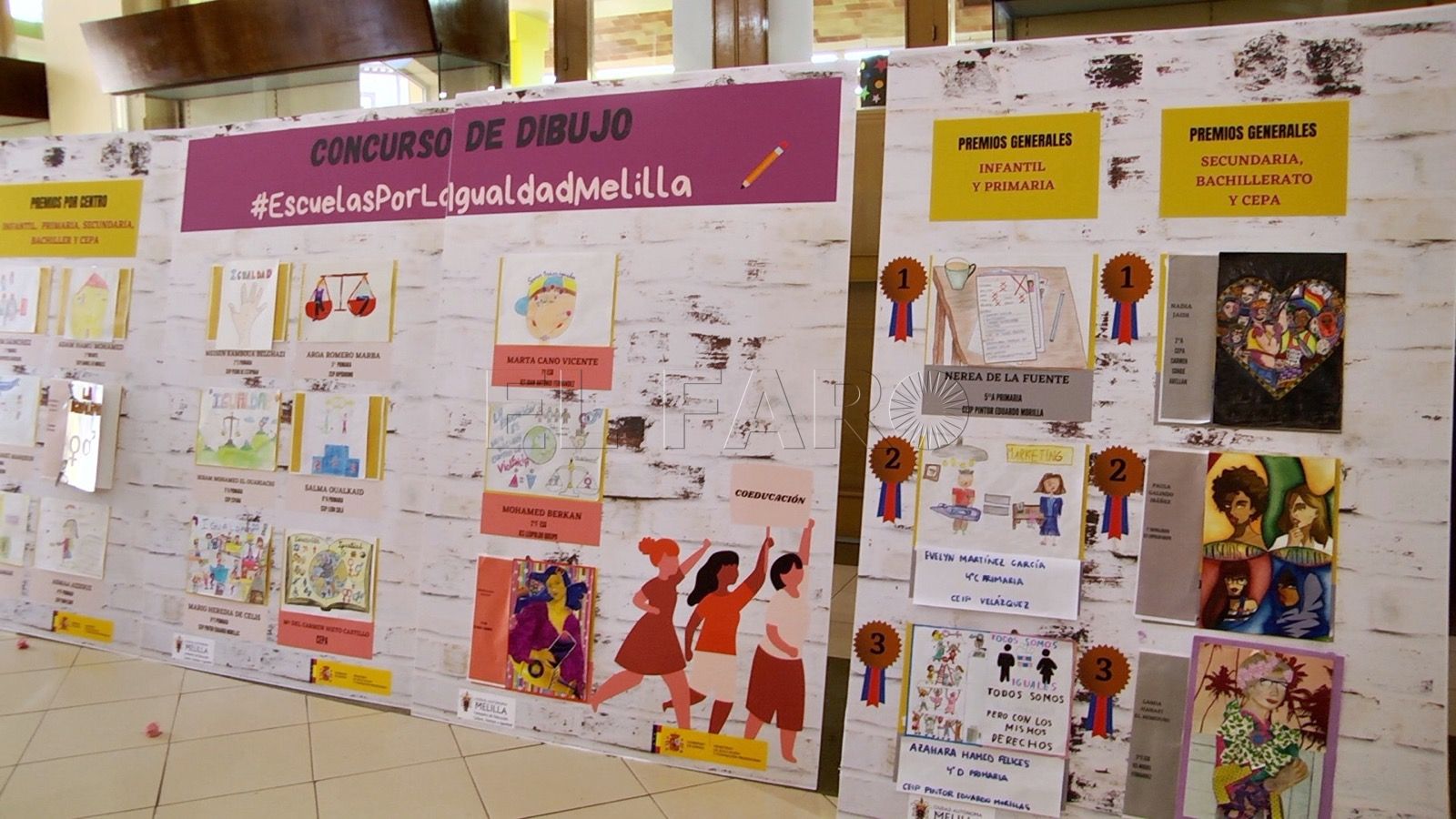 concurso de dibujo igualdad Entregados los premios ‘Escuelas por la Igualdad’ en la Biblioteca Pública