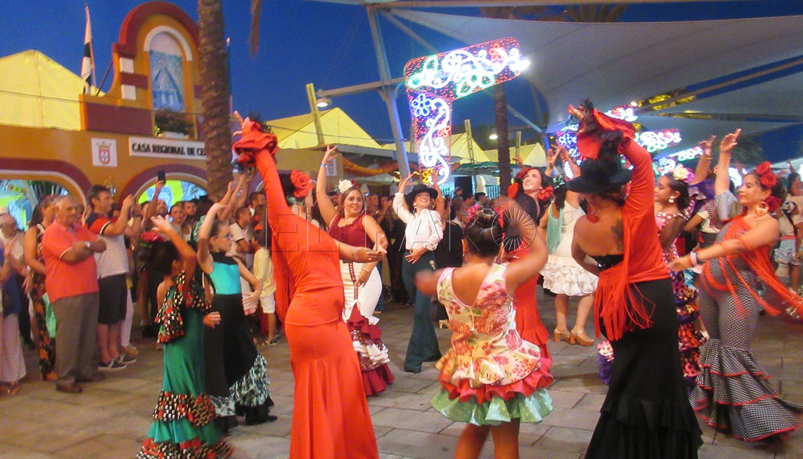 inauguracion feria Festejos plantea una Feria en las terrazas de los bares y con atracciones infantiles