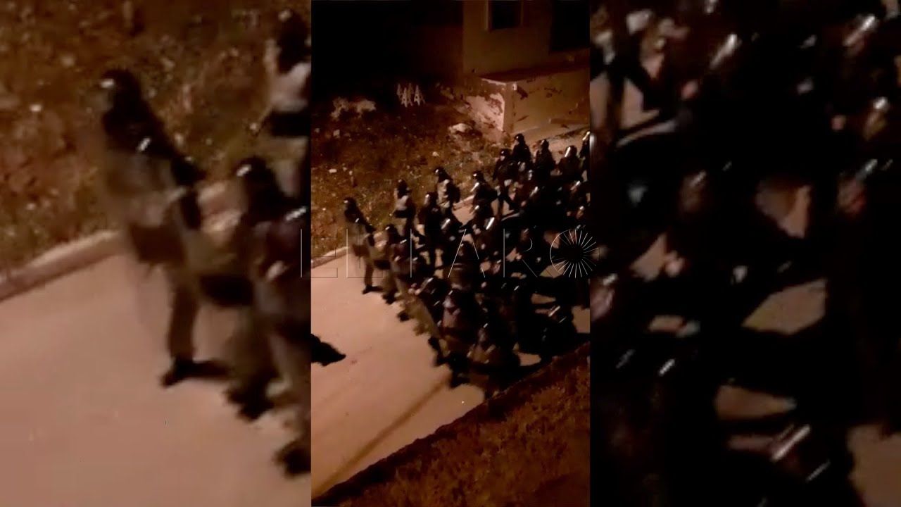 la tension continuo durante la noche en la frontera hasta entrada la madrugada La tensión continuó durante la noche en la frontera hasta entrada la madrugada