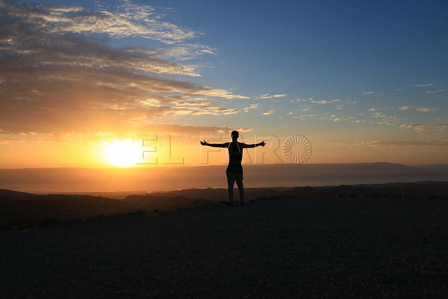 positive fun morning sky Con fe y voluntad