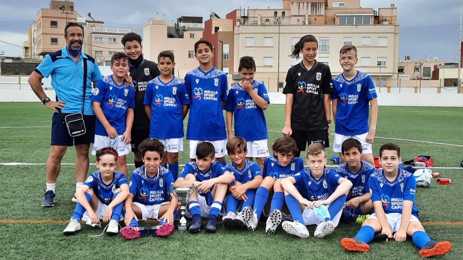 El alevín azulino va a disputar la Spain ESEI Cup este fin de semana
