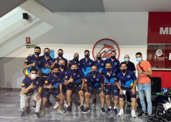 E3mUnlGWUAENAId La Peña Santillana vence en un gran partido al CD El Puerto
